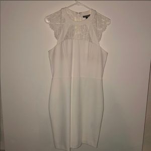 Express White Lace Dress